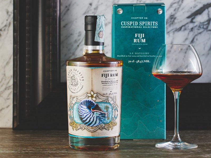 Fiji rum Cuspid Selections social 800x600